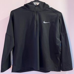 Nike Running Hooded Quarterzip Cover Up